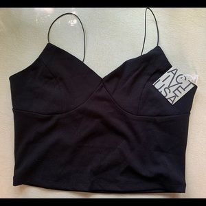 Active US Medium Black Crop top